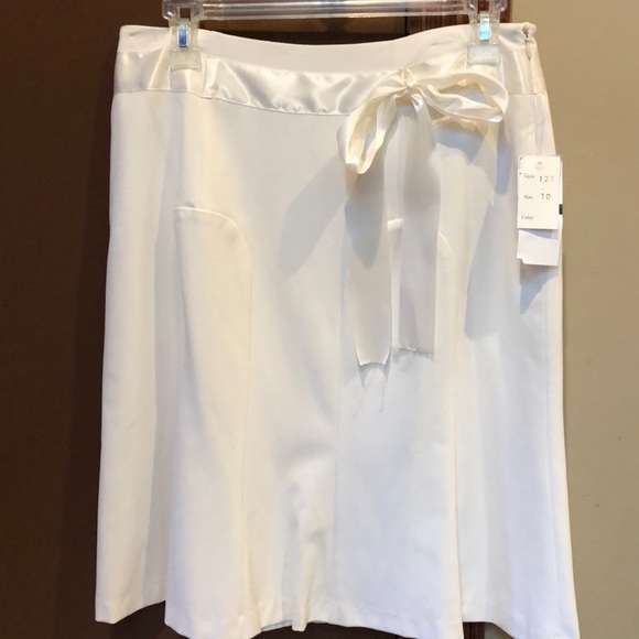 Annie Sez A Line Drop Waist Dressy Skirt - Picture 1 of 9